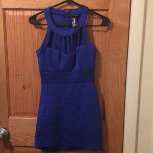 Royal blue mini dress (only worn once)